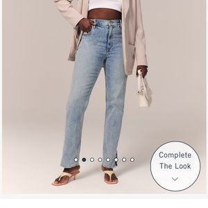 Curve Love Ultra High Rise 90s Straight Jean